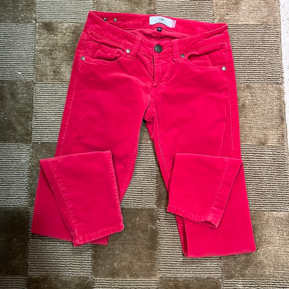 Red Cabi courdoroy jeans